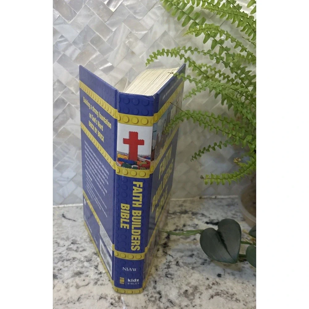 NIRV Faith Builders Bible Hardcover - Lego Bible Zondervan Kids Christianity Fun